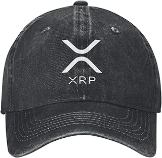 Xrp Hat Adjustable Denim Baseball Cap Distressed Men's Baseball Caps for Women Ripple Xrp Hats for Men