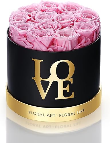 Miniatura 7 de Rosas preservadas de 7 piezas en una caja para entrega Prime  Forever Flowers  Rosas inmortales regalos de cumpleaños para ella  Regalos de Navidad