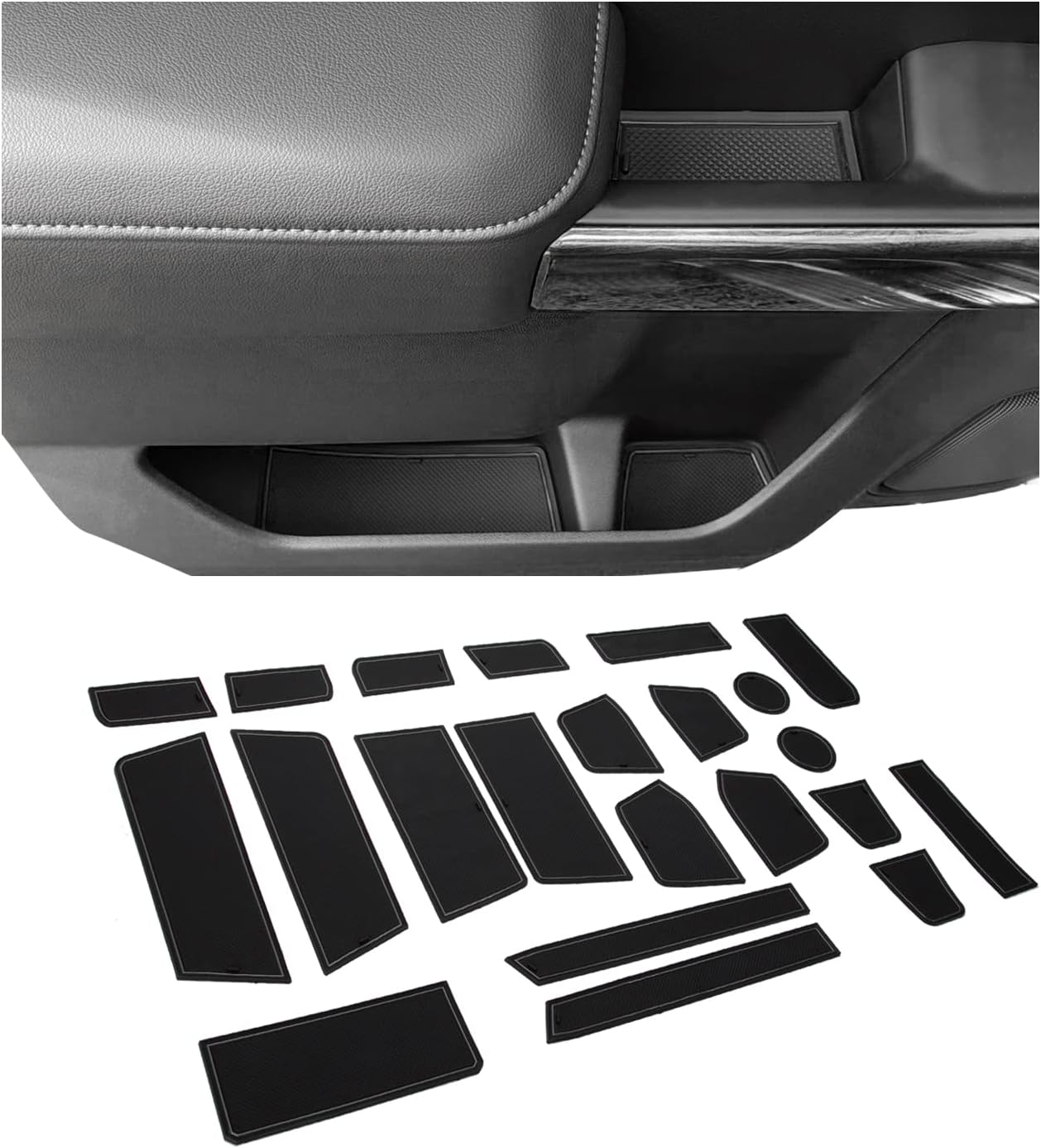 Buy JKCOVER Center Console Liner Compatible with 20192022 Chevy