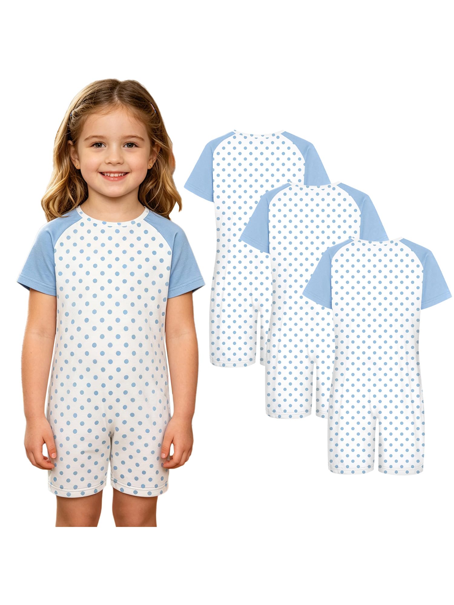 Yhong Unisex Abbigliamento Adattivo Per Bambini Completo Adattivo Righe Tute Adattive Abbigliamento Per Con Disabilità Anti Strappo Casual
