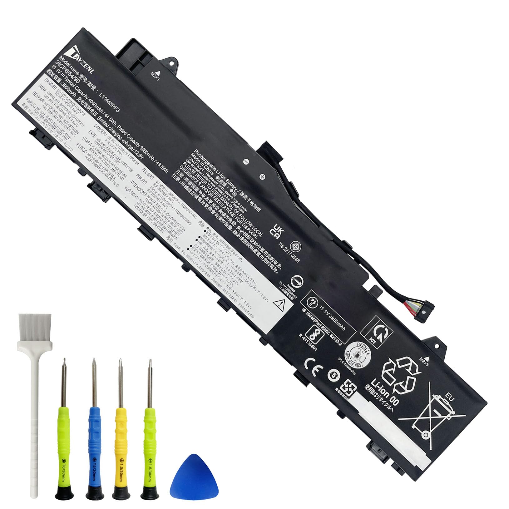 Amazon.com: TAVZENL L19M3PF3 Battery Replacement for Lenovo