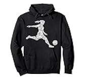 Soccer Girl Women Youth Player Pullover Hoodie
