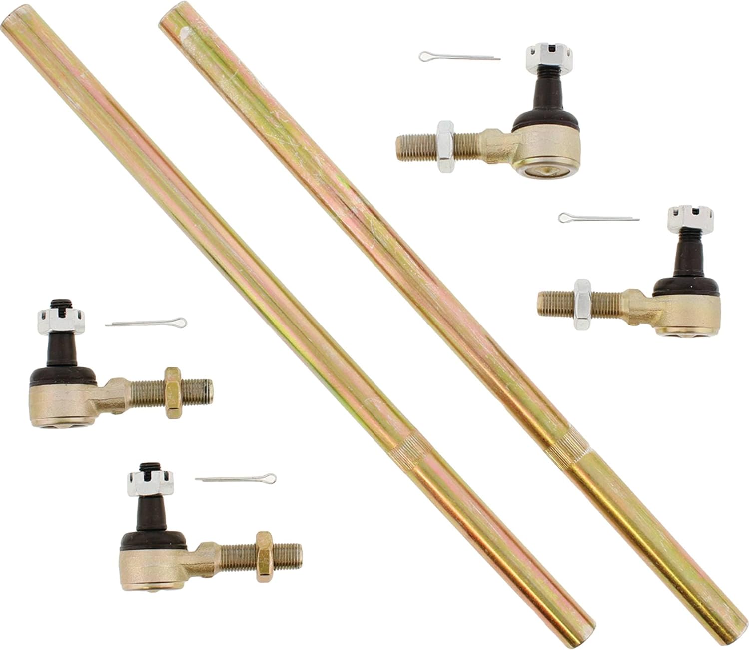 All Balls 52-1047 Tie Rod Kit Compatible With/Replacement For Yamaha Grizzly 700 EPS 2014-2024, Grizzly 700 EPS Graphite 2018, Grizzly 700 Hunter 2014, 2016-2017, Grizzly 700 Hunter EPS 2014-2021