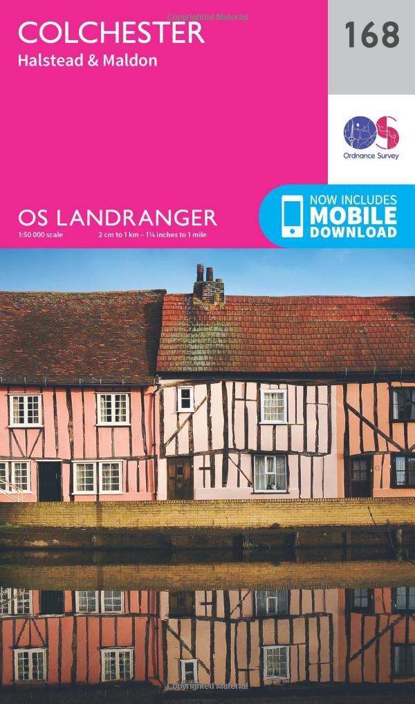 Colchester Map  Halstead  Malton  Ordnance Survey  OS  by Ordnance Survey