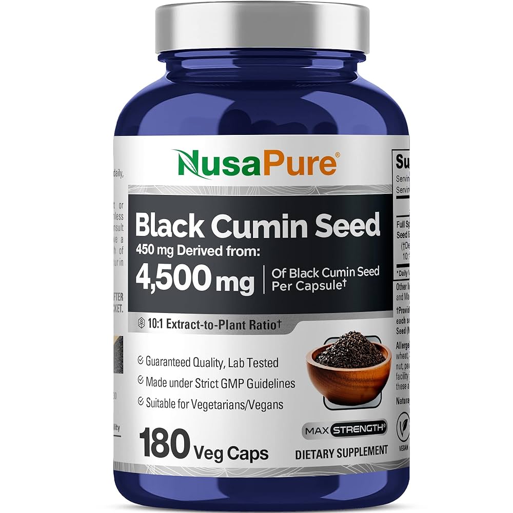 Amazon.com: NusaPure Full Spectrum Black Cumin Seed 10:1