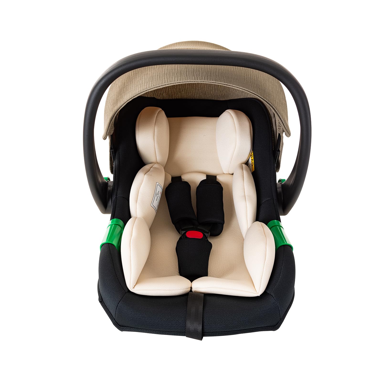 Poussette 3 en 1 BEBBY Tout Terrain Cadre Aluminium Naissance G- D2-LIGHT BROWN H2-D
