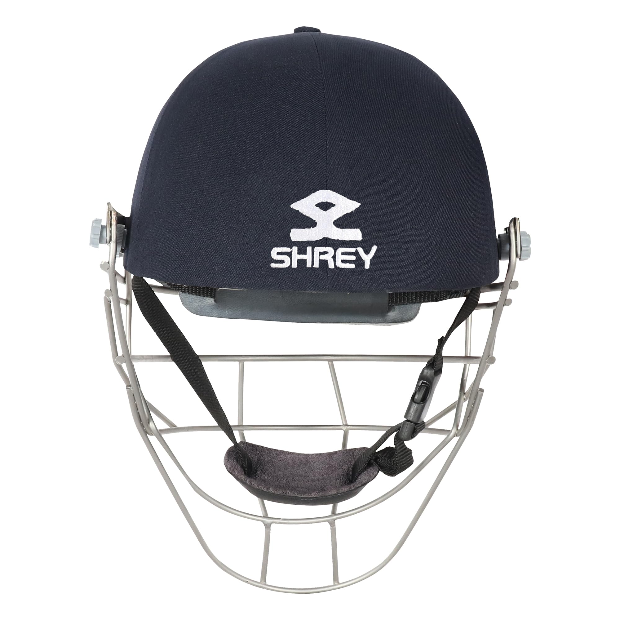 Shrey Pro Guard Fielding Stainless Steel Navy Small Cricket Helmet - Image 3 thumbnail