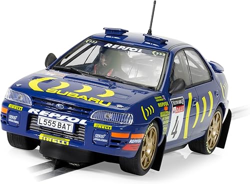 Miniatura 2 de Scalextric Subaru Impreza WRX Colin McRae 1995 World Champion Edition 132 Slot Race Car C4428