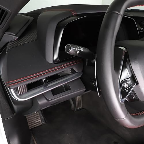 Vista 35 de CHEAYAR Cubierta decorativa para panel de interruptor de elevación de ventana, compatible con Chevrolet Corvette C8 2020-2023