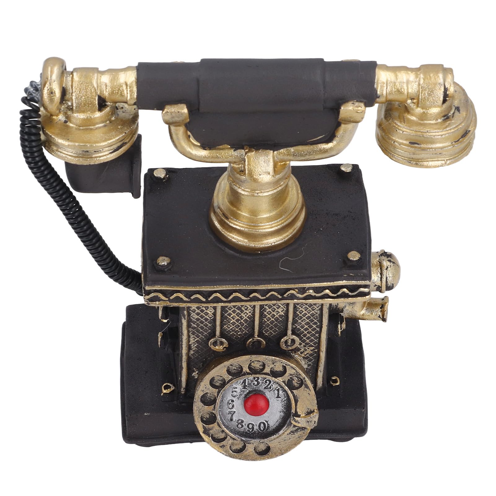 Teléfono vintage de resina para oficina adorno retro clásico años 20 HEEPDD