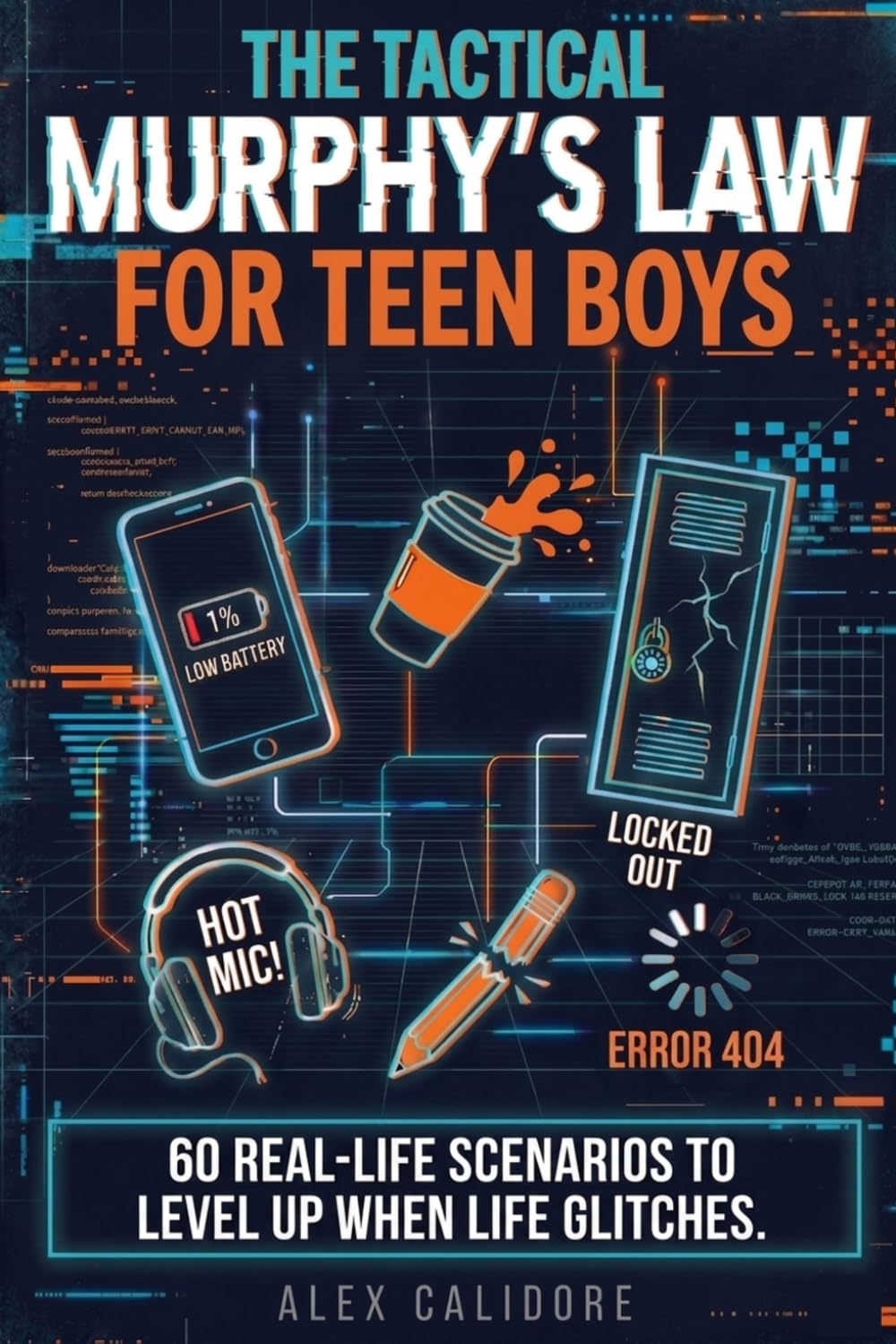 The Tactical Murphy’s Law For Teen Boys: 60 Real-Life Scenarios to Build Confidence, Handle Stress, Make Better Decisions, and Stay in Control When Things Go Wrong