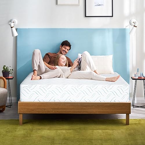 Miniatura 13 de Colchón individual de 14 pulgadas, colchones de tamaño individual híbridos con aislamiento de movimiento y alivio de la presión, libres de fibra de