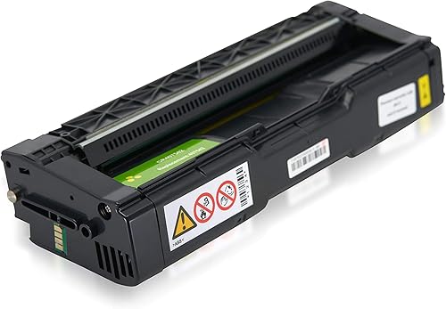 Miniatura 3 de Cartucho de tóner de repuesto compatible para Ricoh SP C250  407542 (amarillo, 1 unidad)