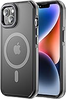 Vista 117 de Funda Magnética para iPhone Air Compatible con MagSafe Resistente a Caídas de 16 Pies Cubierta Trasera con Sensación de Piel Mate a Prueba de Golpes