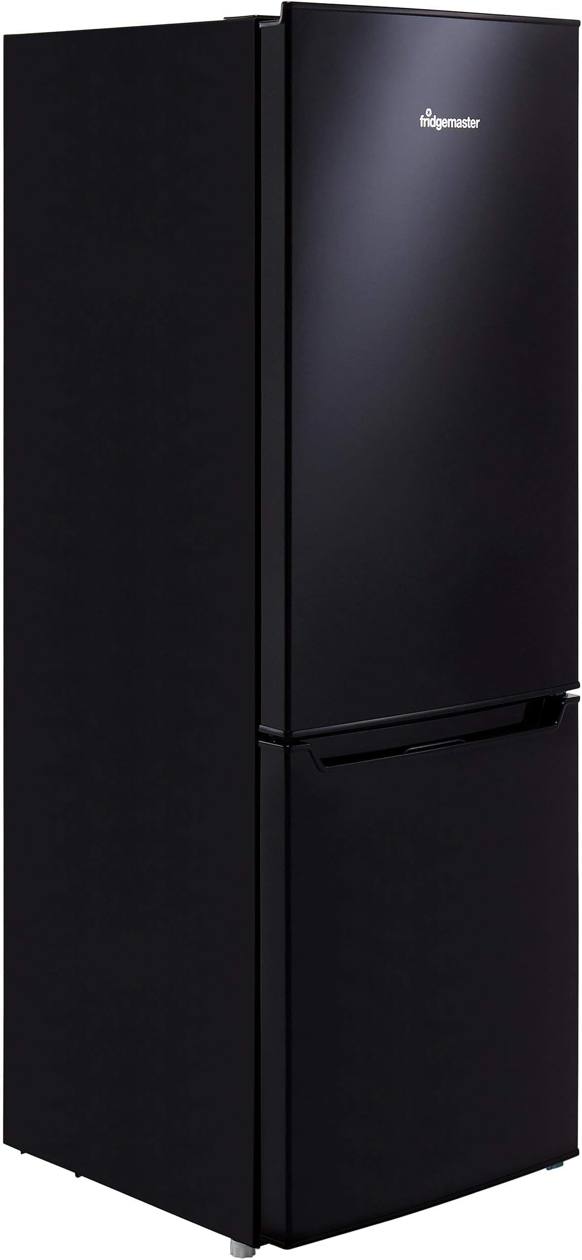 Fridgemaster 165 Litre 60/40 Freestanding Fridge Freezer - Black [Energy Class A+]