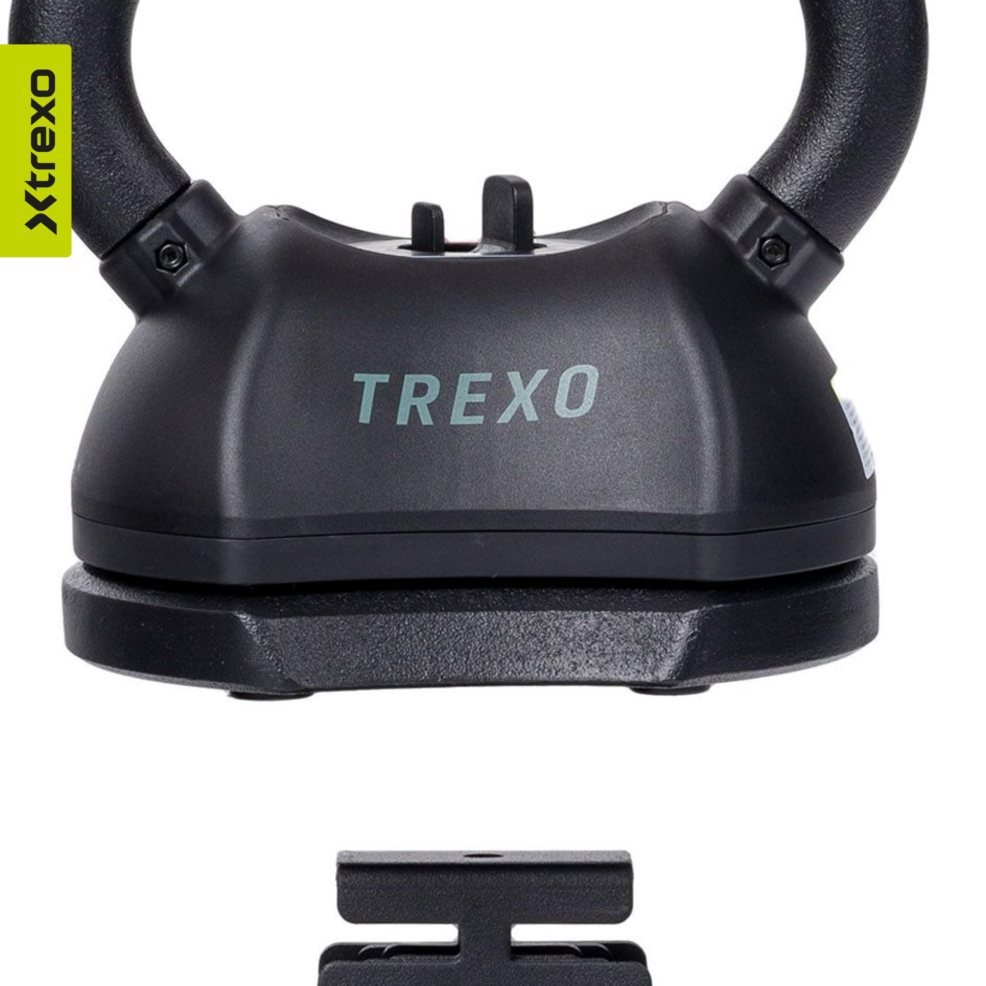 ZEUZ Kettlebell 8 KG – Gewichten voor Fitness & CrossFit - Gietijzer