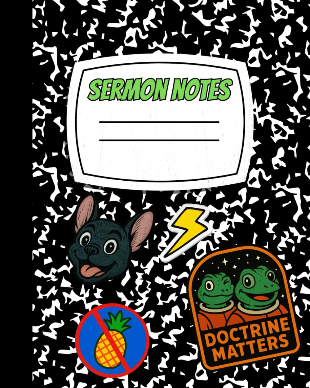 Mr. Gizmo’s Sermon Notebook      Paperback – September 9, 2025