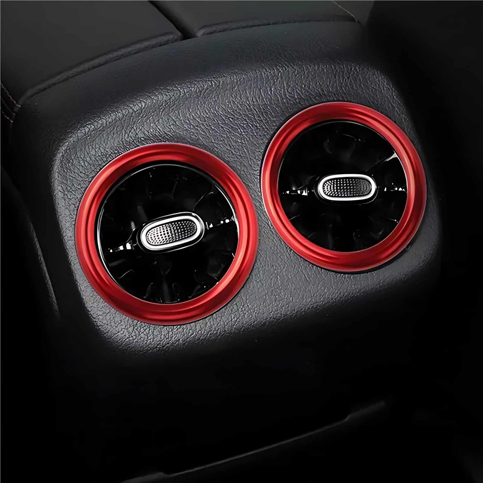 Copertura Bocchette Compatibile Con Benz Per B-Class W247 2020-2023 Anello Di Rivestimento Della Presa D'aria Del Cruscotto Dell'auto Copertura Decorativa Adesivo
