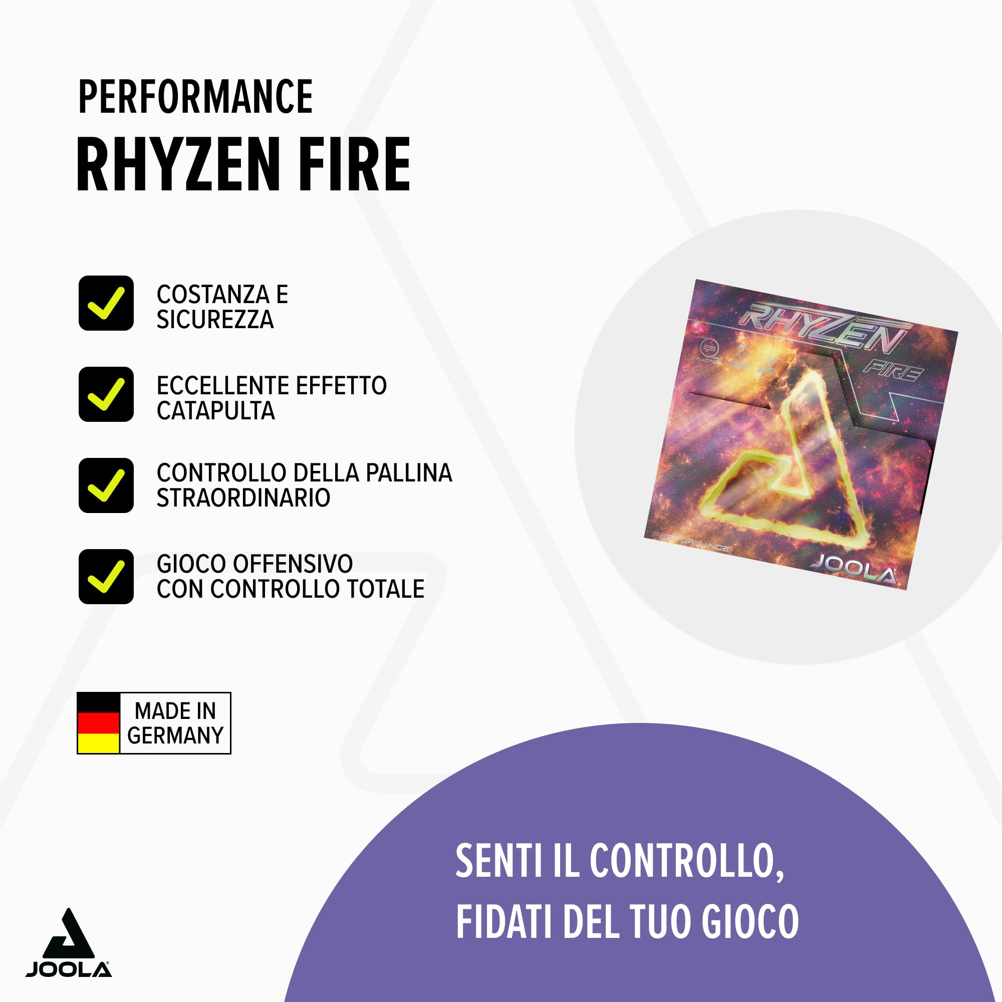 JOOLA Rivestimento Rhyzen Fire