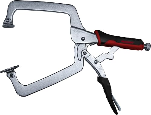 Miniatura 2 de Milescraft 4002 6" Faceclamp - Para carpintería, agujero de bolsillo, soldadura y más, plata