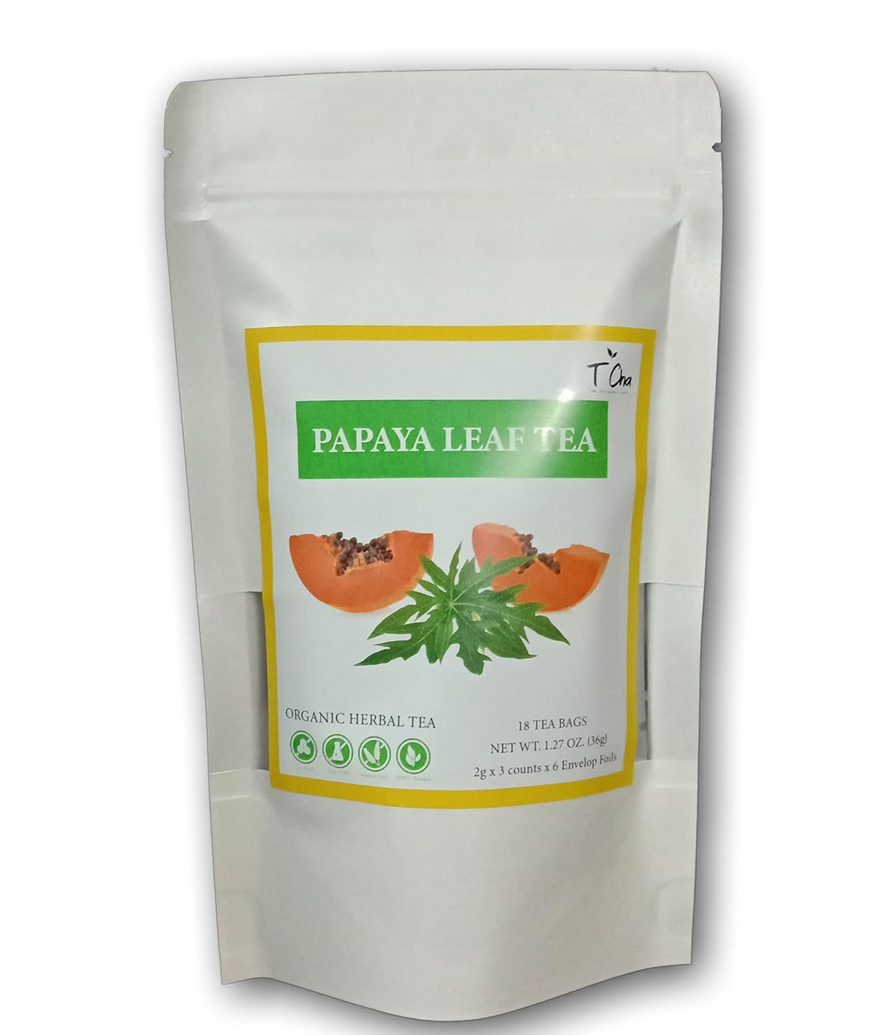 T Cha Papaya Leaf Tea 100 Natural Help Appetite
