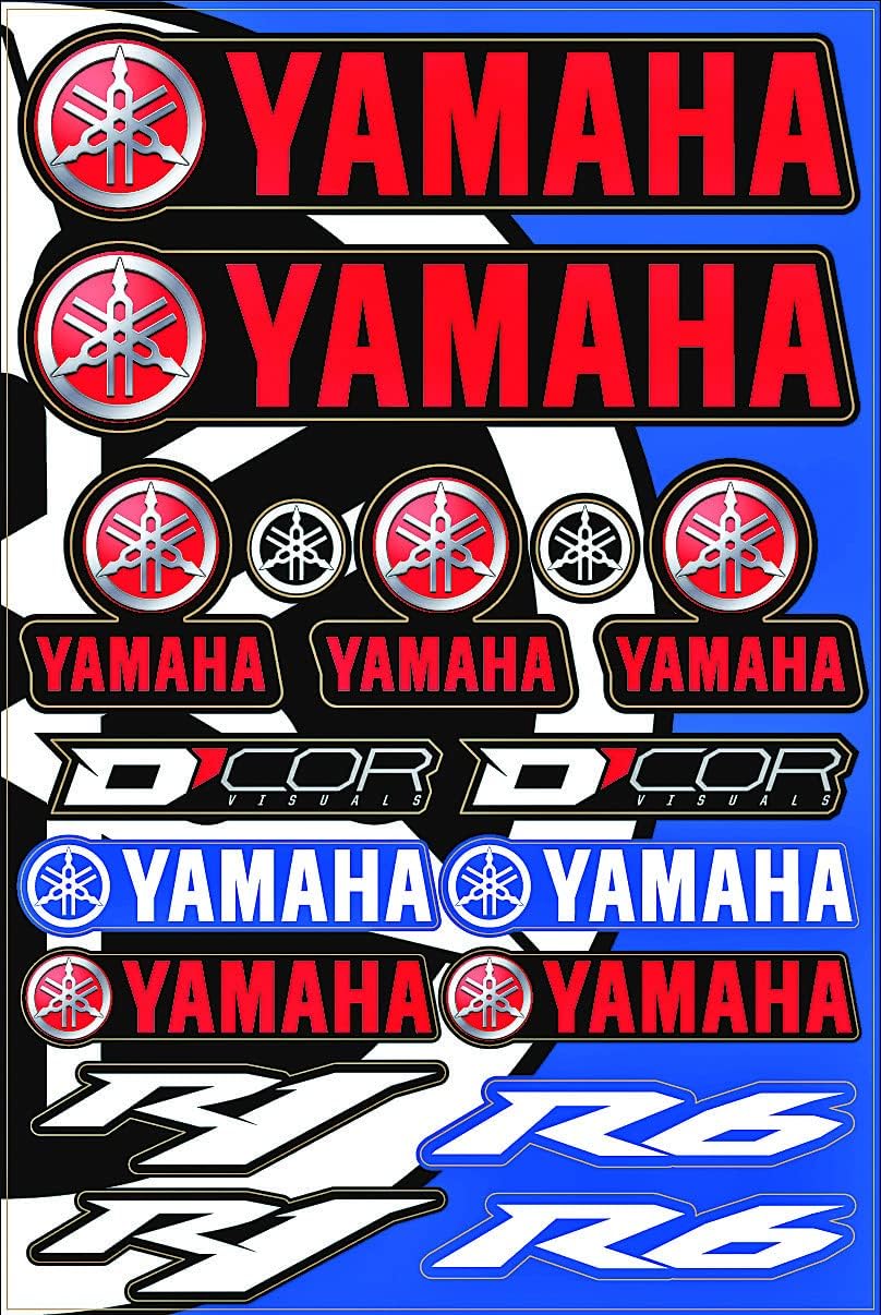 Dcor 40-50-102 Street Decal Sheet - Yamaha