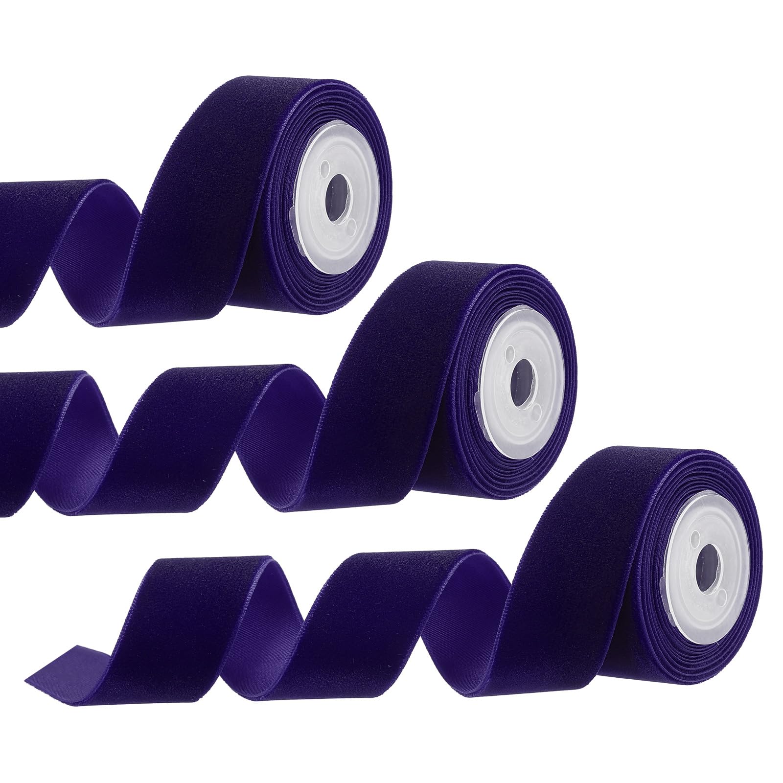 PATIKIL 0.98 Inch x 2.18 Yards Velvet Ribbons