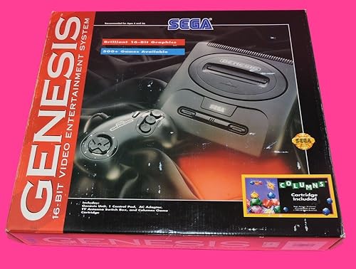 Sega Genesis 2 Console Sonic the Hedgehog 2 Bundle Pack