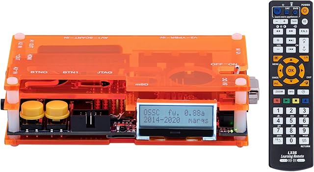 Mcbazel OSSC Scart Component VGA to HDMI Open Source Scan Converter v1.6 for Retro Gaming Console