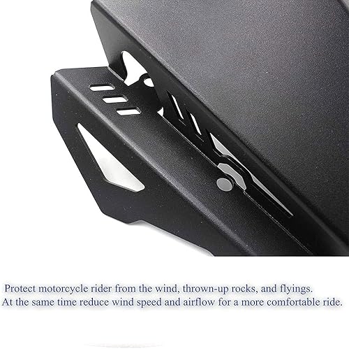 Miniatura 3 de Parabrisas de aluminio para motocicleta Yamaha FZ07 FZ-07 MT07 MT-07 2018 2019 2020