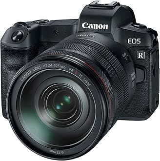Canon EOS R Mirrorless Digital Camera with 24-105mm Lens (Renewed)