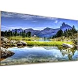 Instarry DIY 5D Diamond Painting Large Size Full Drill Natural Scenery Cross Stitch Embroidery Living Room Bathroom Decor Wall Art Art Set 59.1x23.6 inch