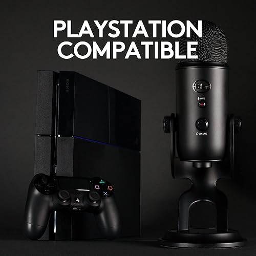 Miniatura 9 de Logitech Blue Yeti - Kit de transmisión de juegos con micrófono USB Yeti software azul VOCE temas exclusivos de Streamlabs filtro pop azul
