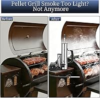 Vista 5 de Cold Smoke Generator for BBQ Grills & Smokers – Boost Smoke Output & Flavor, Heavy-Duty Stainless Steel Cold Smoker Attachment for Meat, Cheese