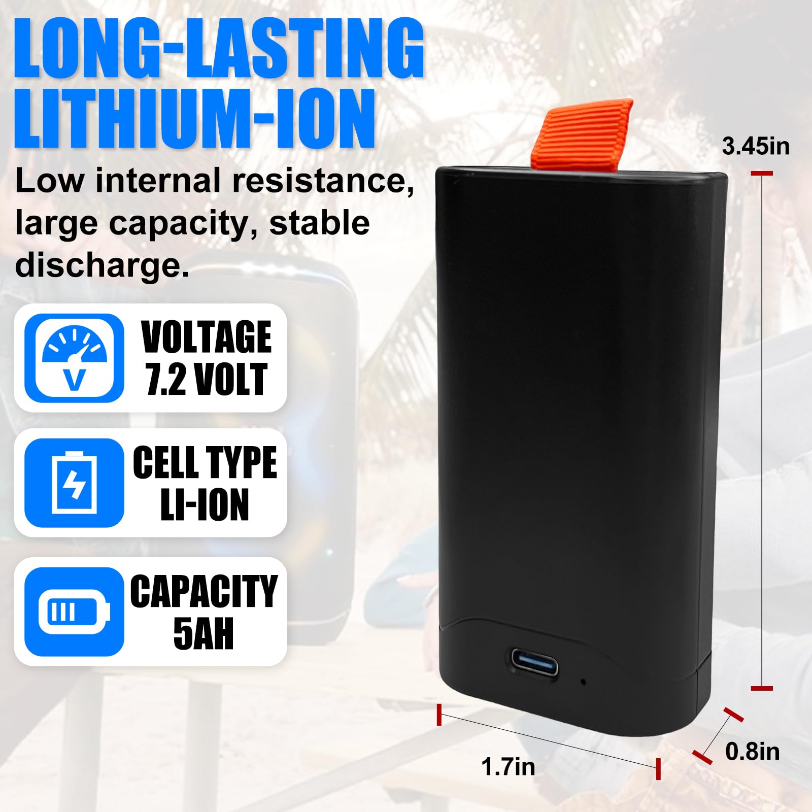 Amazon.com: Replacement Battery Compatible with JBL PartyBox Club