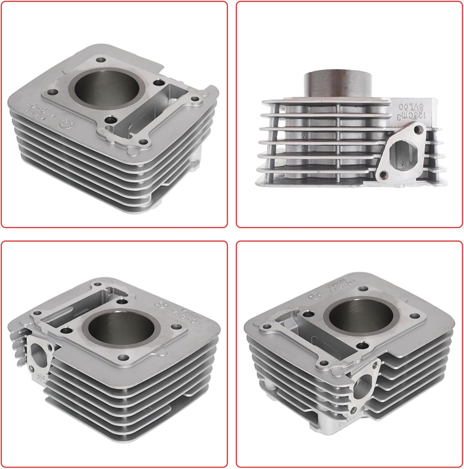 Cylinder Piston Gasket Top End Ring Set Repair Kit Replacement for 2000-2005 TTR125 TTR125E TTR 125