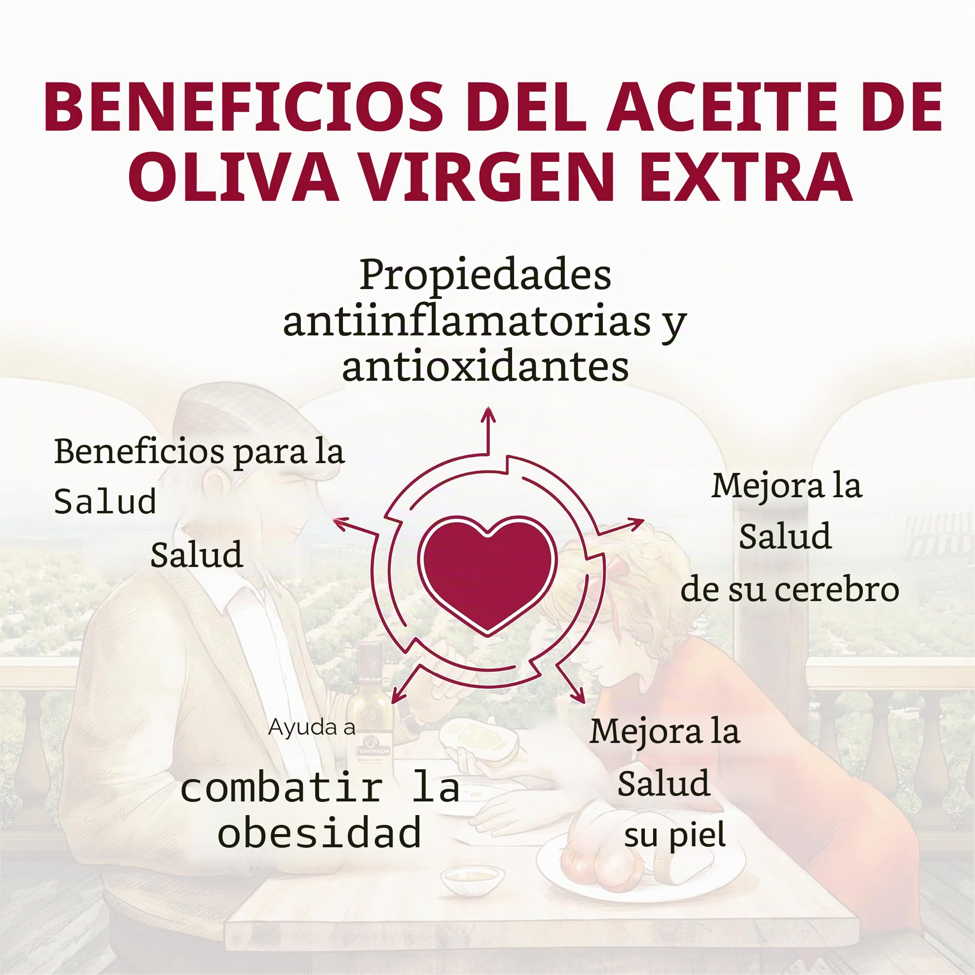 Oleoestepa Arbequina - Aceite de Oliva Virgen Extra 5 L – DOP Estepa – Extracción en Frío – Variedad Arbequina – Frutado con notas de aceituna madura – Ideal para maridaje y mayonesas