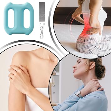 Multifunctional Full Body Fascia Ring, Fascia Massage Ring, 5-Speed Deep Tissue Fascias Release Rings, Massager Tool Cordless Roller with Belt for Muscle Relaxation