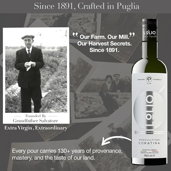 Aceite de oliva extra virgen de Puglia 750 ml miniatura 8