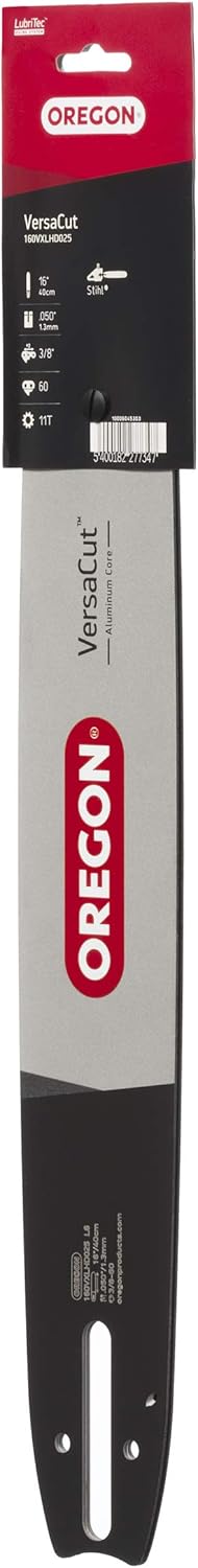 Oregon 160VXLHD025 .050" Gauge 3/8" Pitch 16" VersaCut Guide Bar