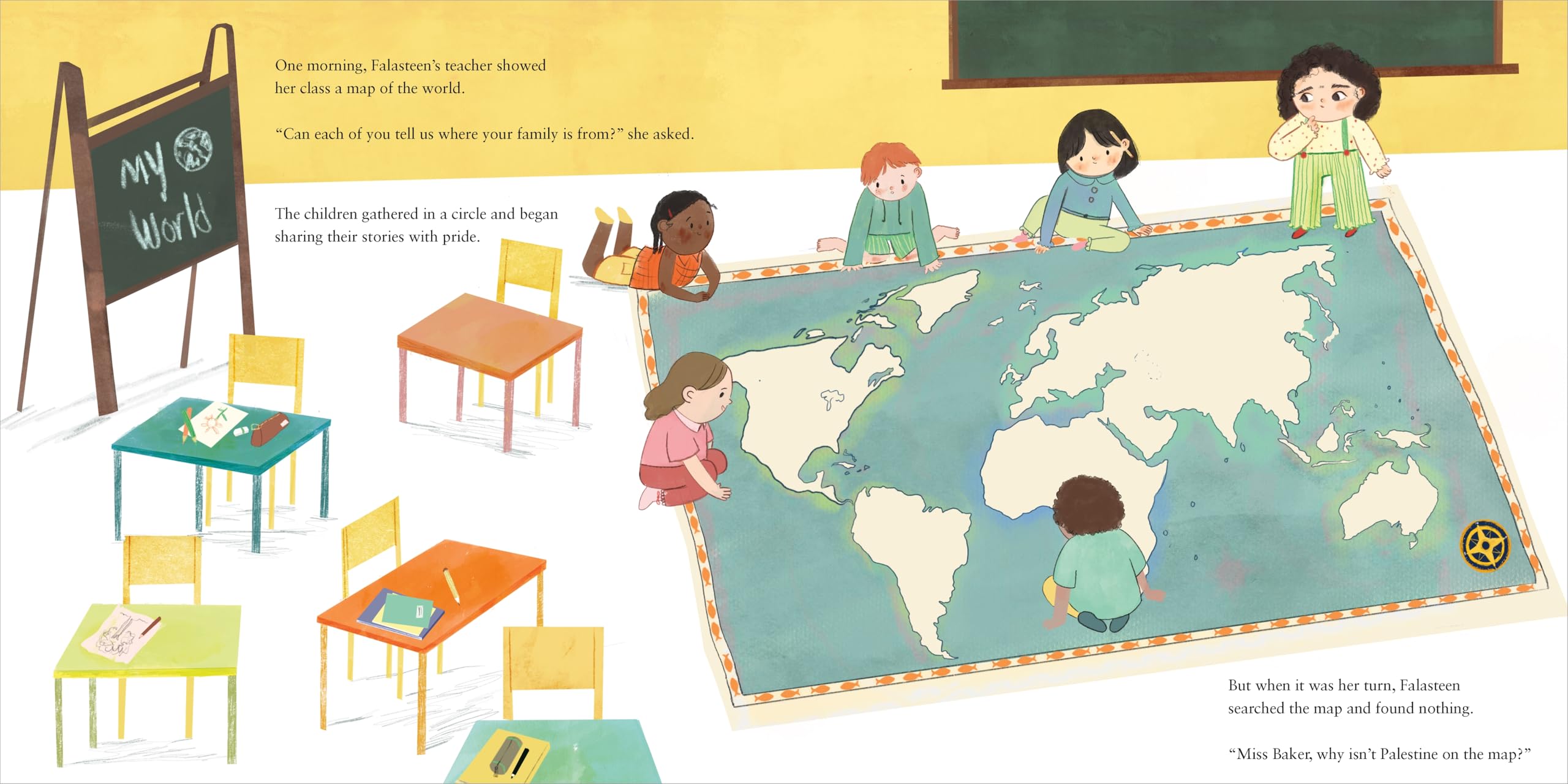 A Map for Falasteen: A Palestinian Child's Search for Home: 1