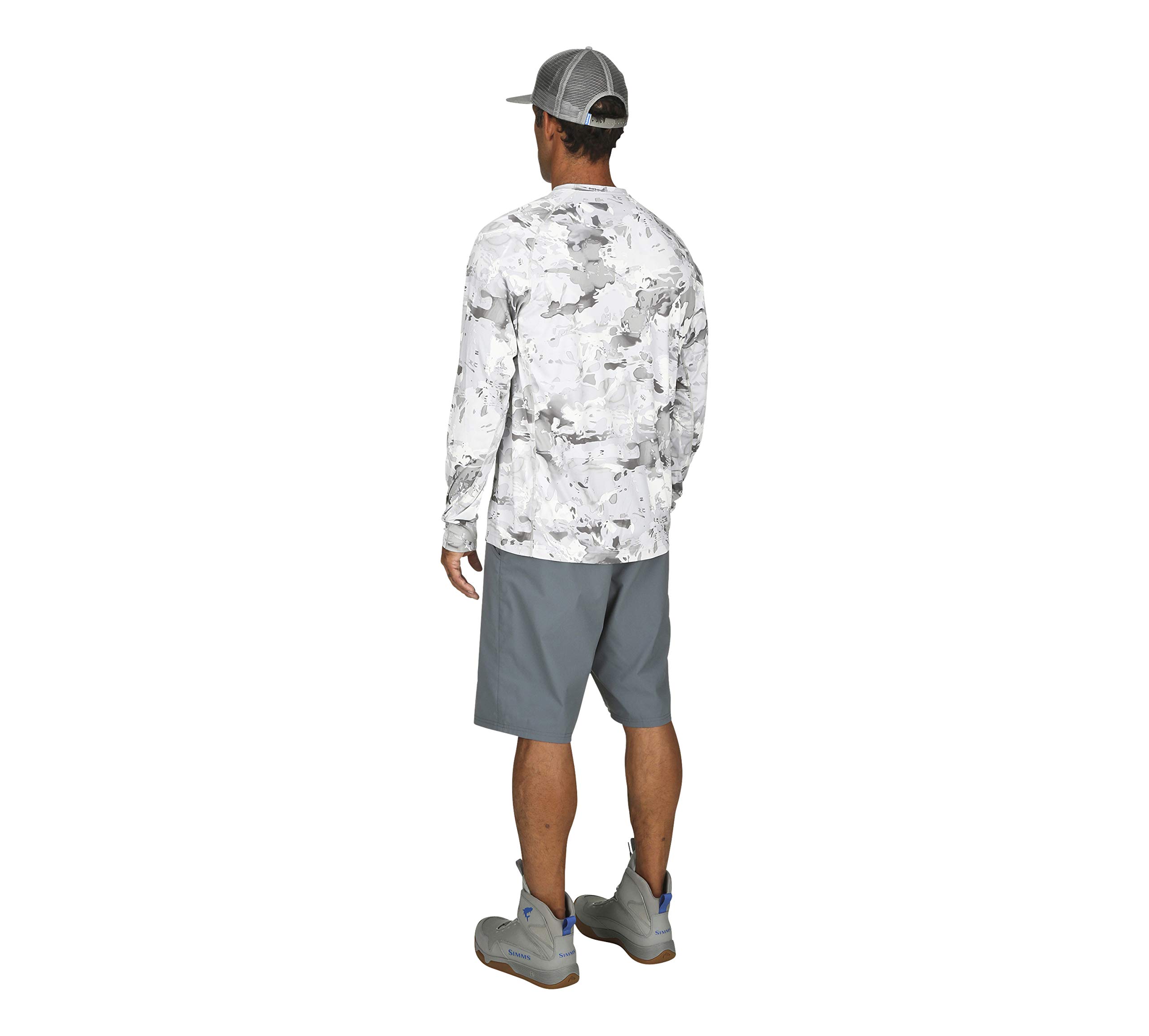 Simms Solarflex Plus Hoody Men's Fishing Shirts Sun Protection Hoodie