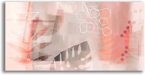 Epic Art 'Plantas Exoticas' por Andrea Haase - Arte de pared de vidrio acrílico, 24 x 12 pulgadas