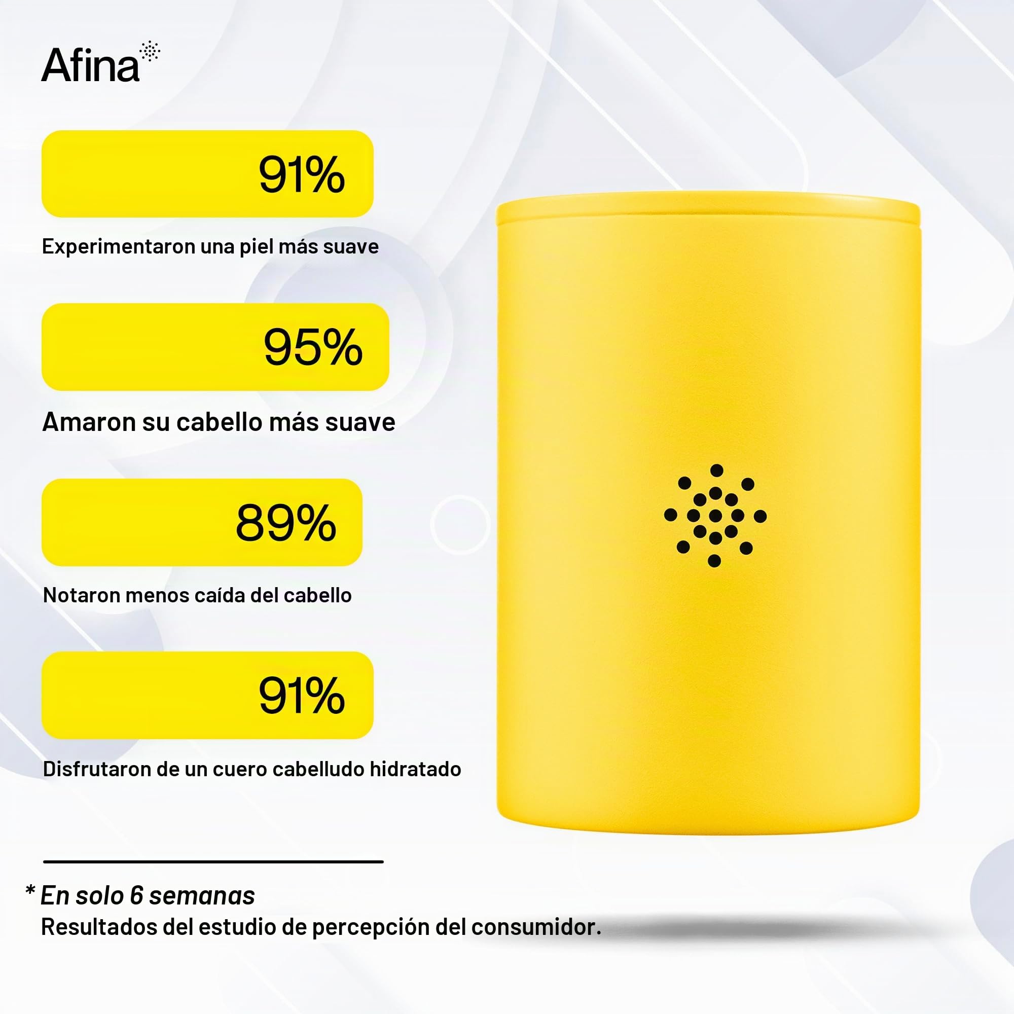 Afina AF-FL A-01 - Filtro de repuesto, color amarillo