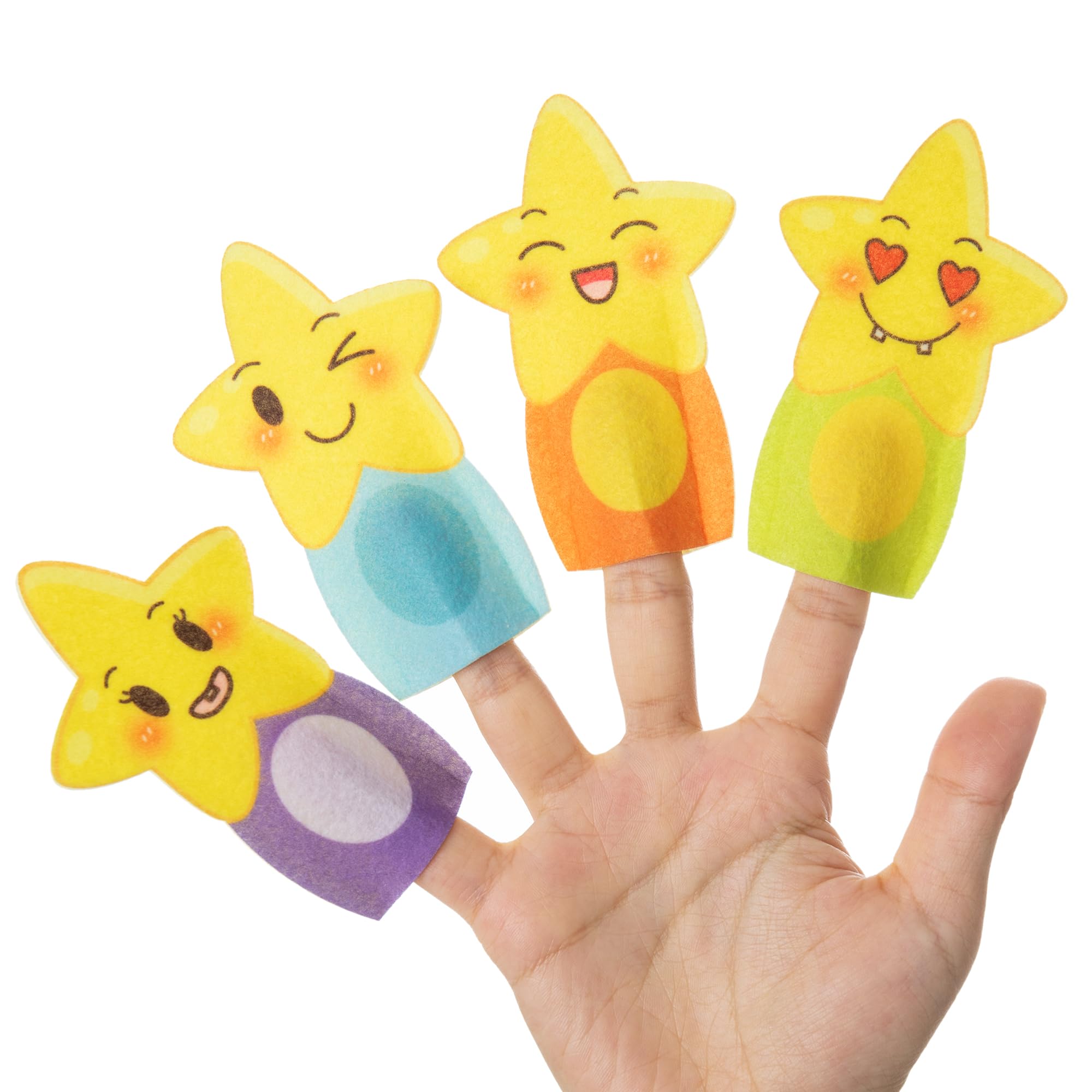 Marionnettes à Doigt Twinkle Twinkle Little Star – Pour Enfants Dès 12 Mois, Parfaites Pour Raconter Des Histoires - 9