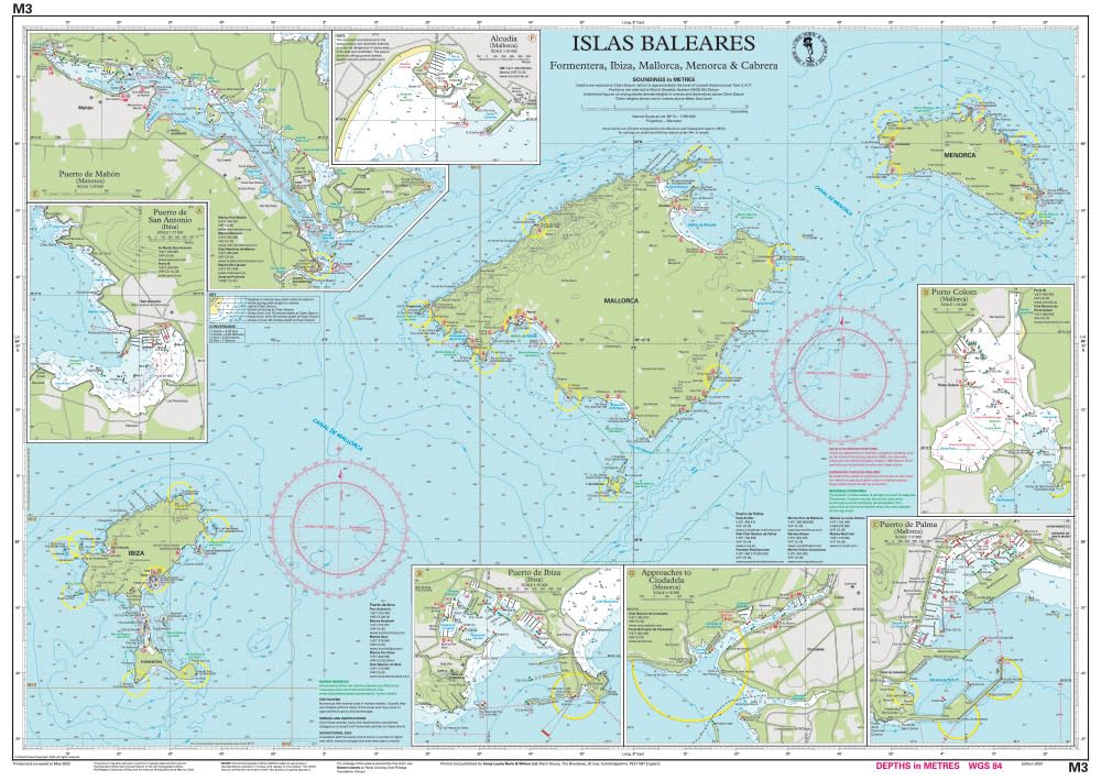 M3 Islas Baleares: Formentera, Ibiza, Mallorca, Menorca (M Series)