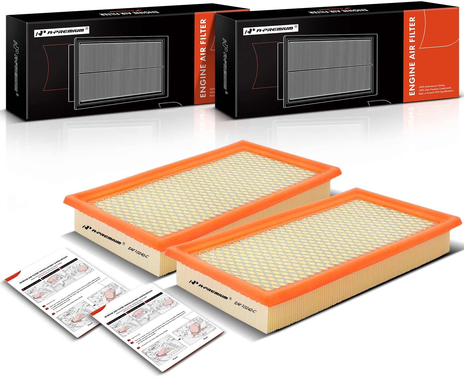 FRAM Extra Guard CA10242 Replacement Engine Air Filter for