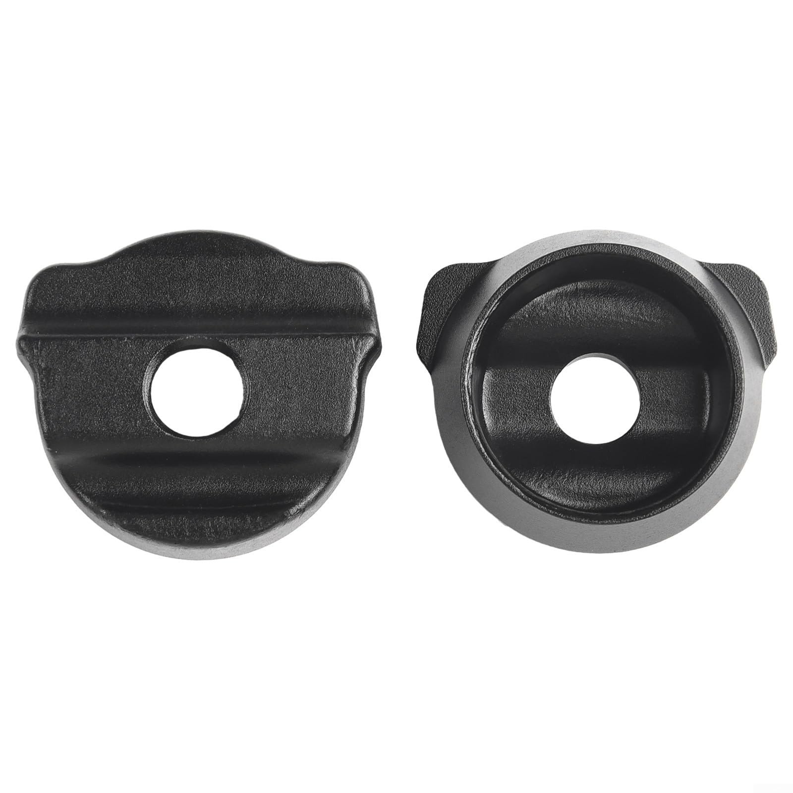 Morsetto per sellino per bicicletta, in metallo, per guide in carbonio, 7 x 9/7 x 7 mm, in acciaio, colore nero (7 x 9 mm)