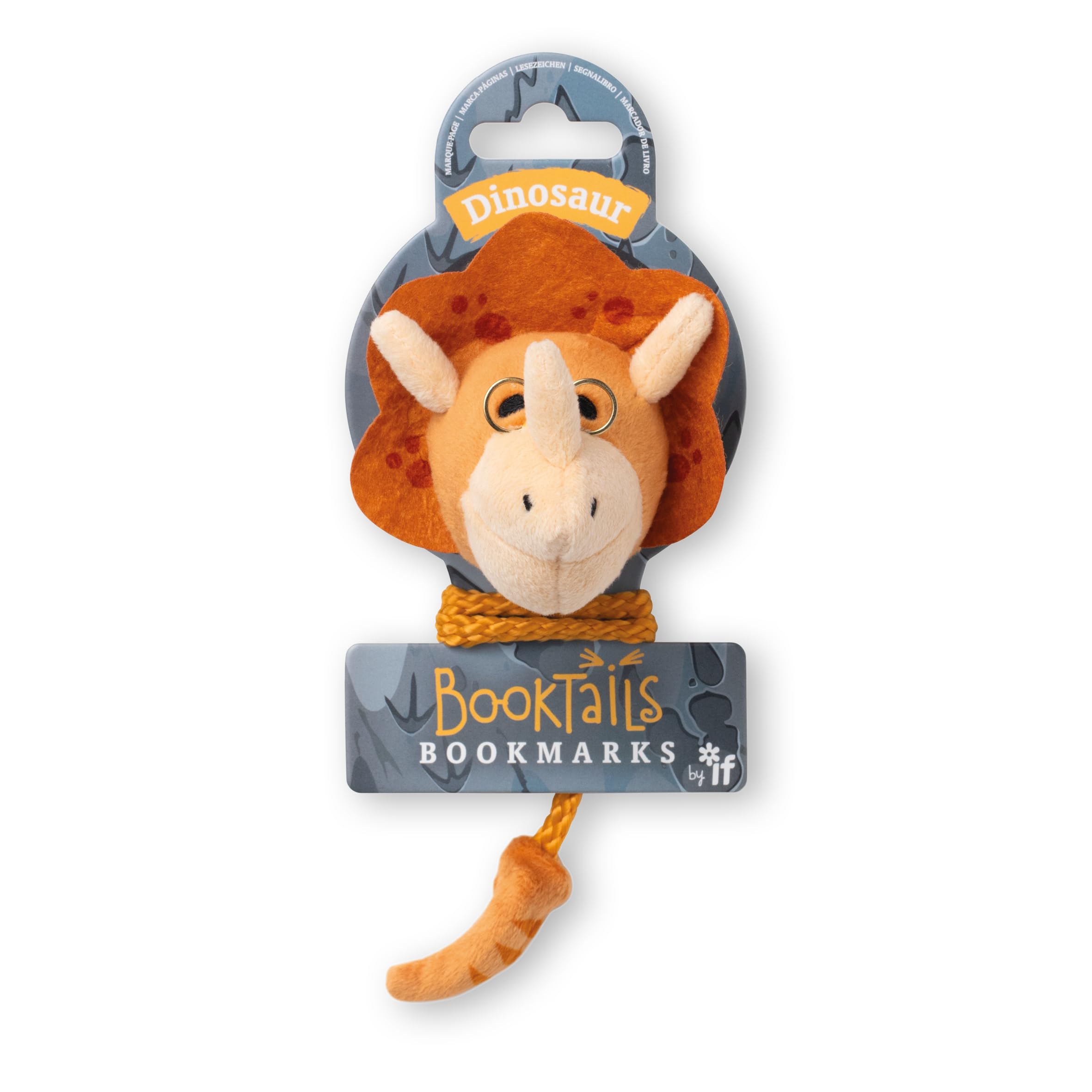 IF BookTails Bookmark - Dinosaur
