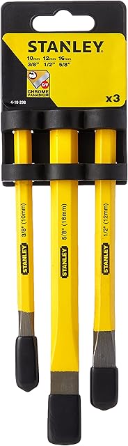 Stanley 4-18-298 Cold Chisel Set, 3 Pieces